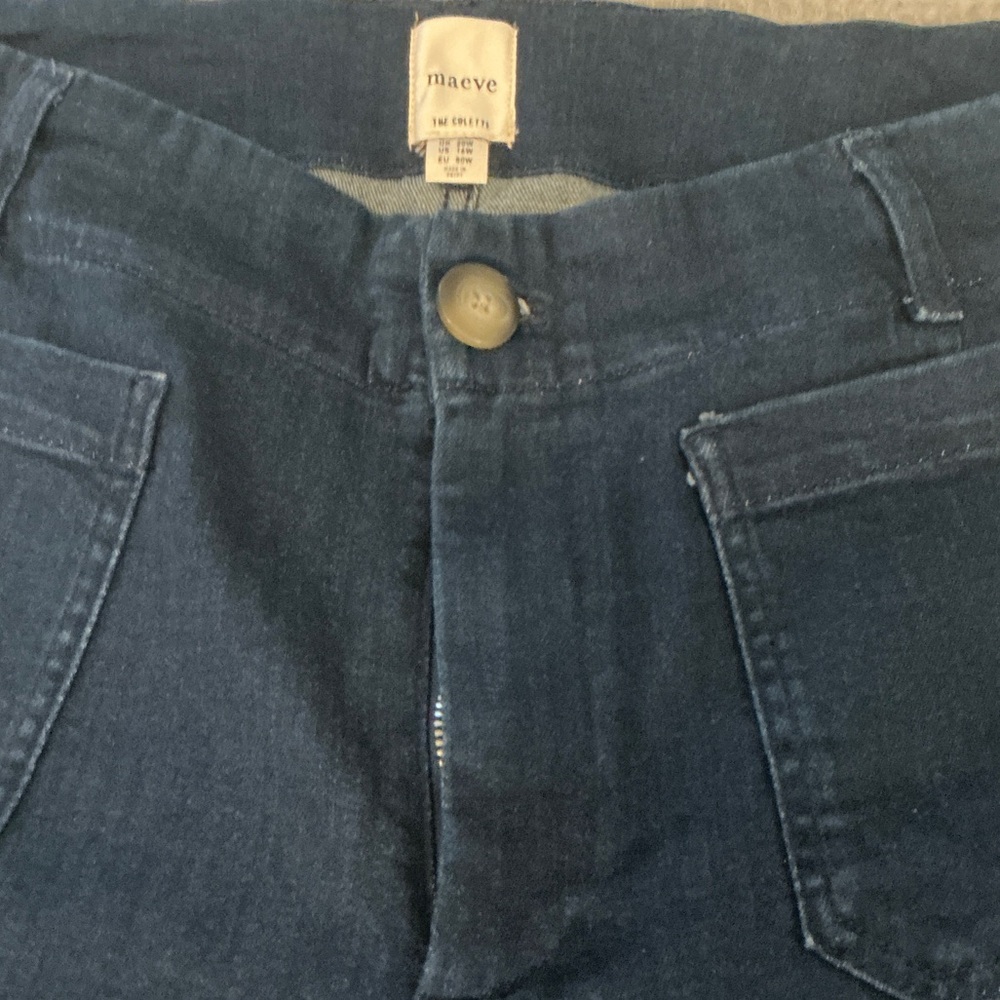 Anthropologie Maeve The Colette Crop Wide-Leg Jeans Women’s size 16W NWT - Picture 6 of 16